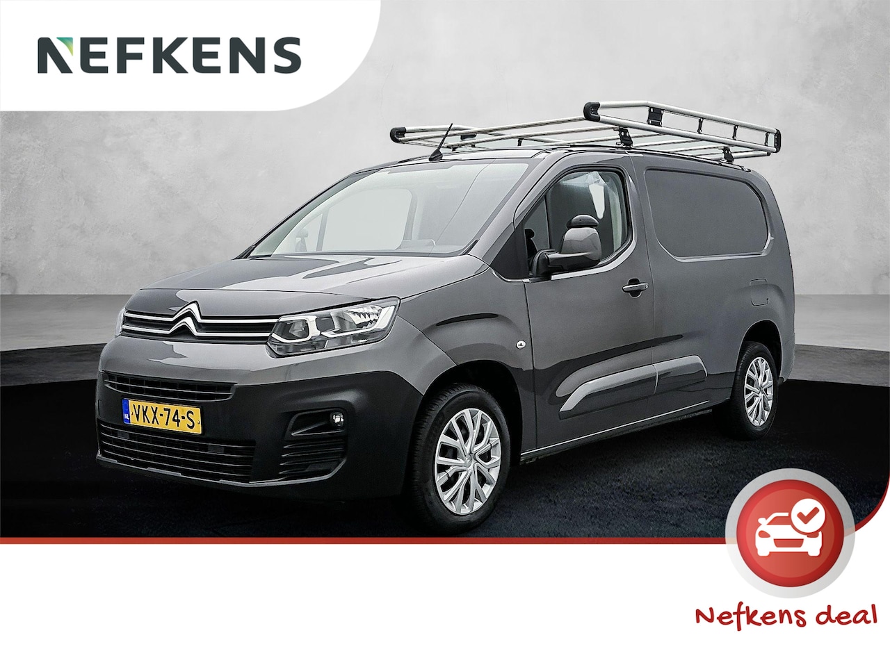 Citroën Berlingo - 100pk Club Long XL |3 persoons |  Navigatie | Camera | Parkeersensoren VOOR&Achter | Trekh - AutoWereld.nl