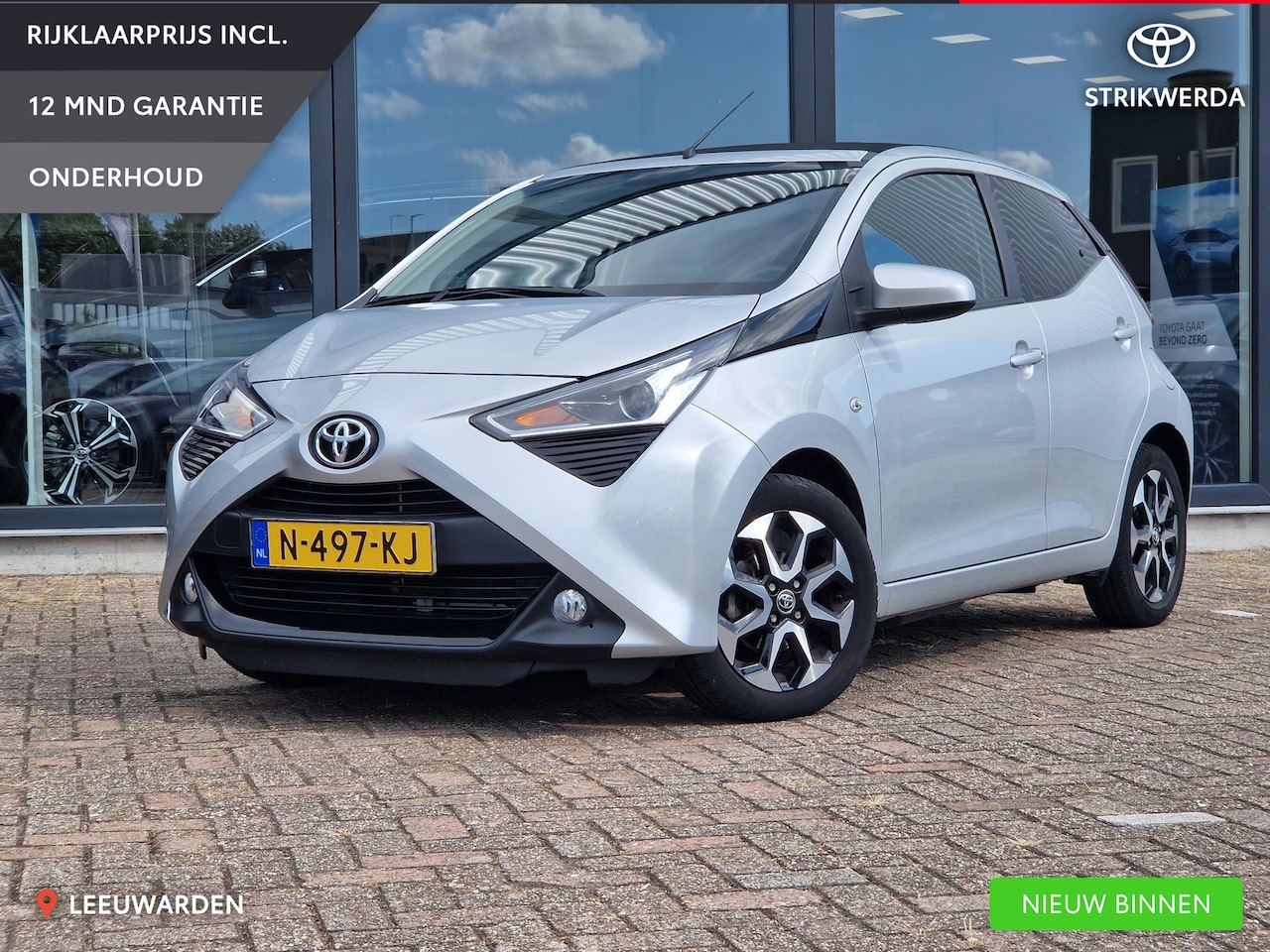Toyota Aygo - 1.0 VVT-i x-joy cabrio Slechts 21.652 KM! - AutoWereld.nl