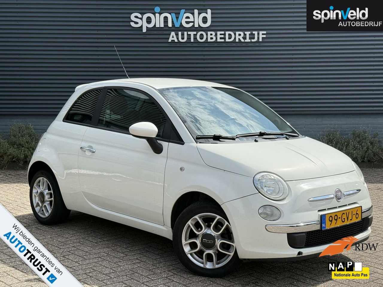 Fiat 500 - 1.2 Sport BJ`08 NAP NL Airco Elekpakket Lichtmetalenvelgen - AutoWereld.nl