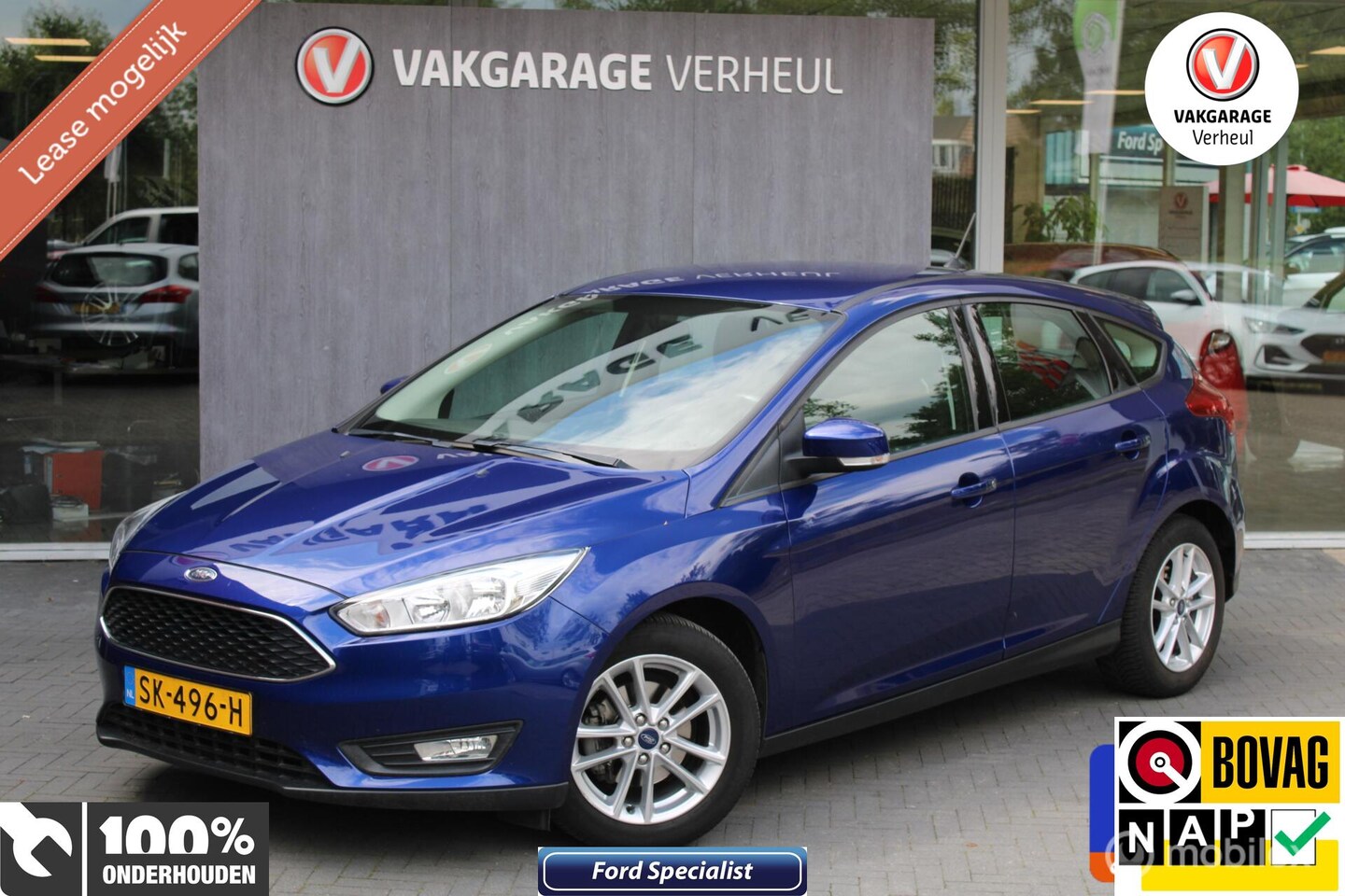 Ford Focus - 1.0 Lease Edition|5Drs|Navi|Boekjes|Nap - AutoWereld.nl