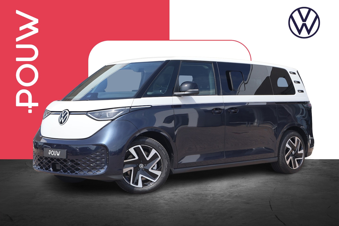 Volkswagen ID. Buzz - 286pk Pro Bulli Elektromotor | 20" Velgen | Design Pakket - AutoWereld.nl