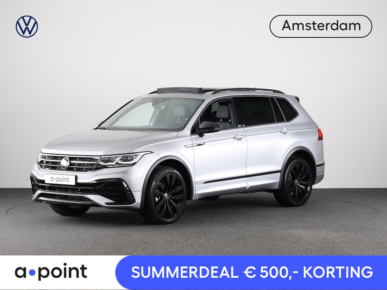 Volkswagen Tiguan Allspace - 1.5 TSI R-Line Business 7p. 150 pk | Verlengde garantie | Navigatie | Panoramadak | Parkee - AutoWereld.nl