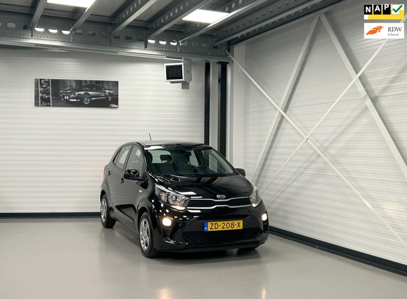 Kia Picanto - 1.0 CVVT EconomyPlusLine Parkeersensoren|Bluetooth|Elektrisch-pakket|Airco - AutoWereld.nl