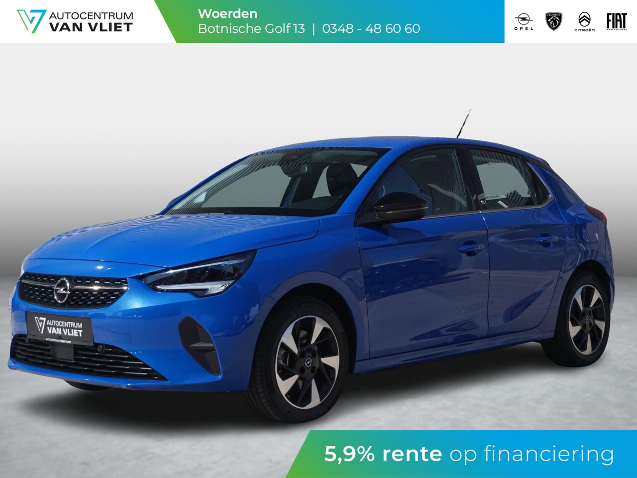 Opel Corsa-e - 50kWh Level 3 11kW 3 fase | Navi Pro 10" scherm | Premium pakket | Winterpakket | Achterui - AutoWereld.nl