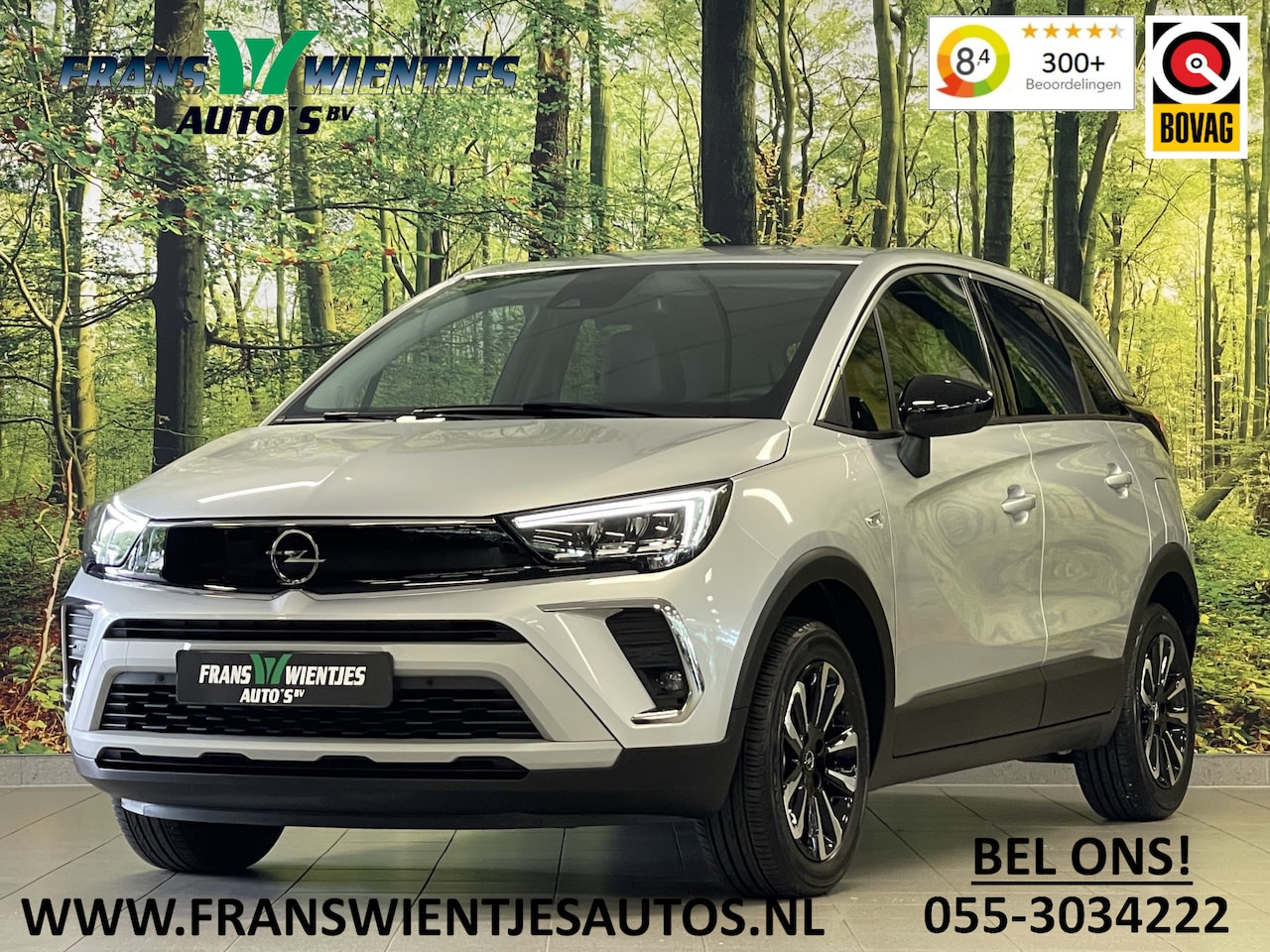 Opel Crossland - 1.2 Turbo Elegance | Achteruitrijcamera | Cruise Control | Navigatie | Apple Carplay/Andro - AutoWereld.nl