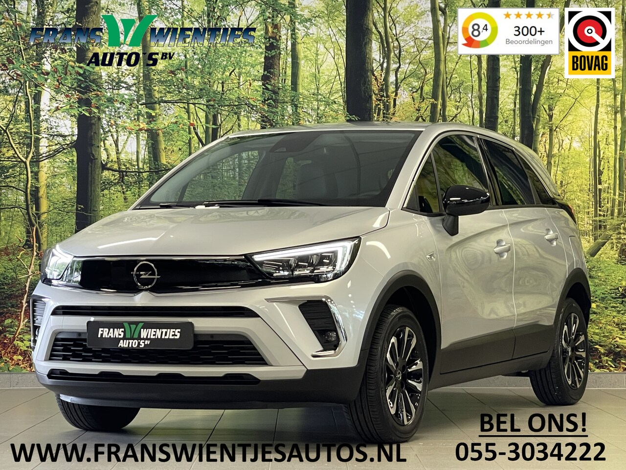 Opel Crossland - 1.2 Turbo Elegance | Achteruitrijcamera | Cruise Control | Navigatie | Apple Carplay/Andro - AutoWereld.nl