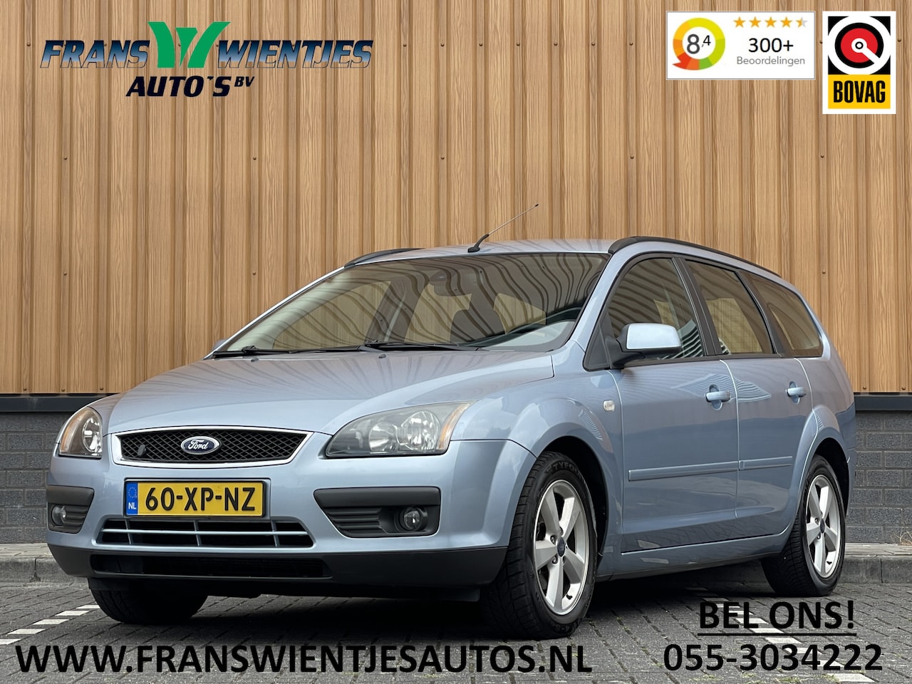 Ford Focus Wagon - 1.8-16V Ambiente Flexifuel | Apple Carplay | Android Auto | Airconditioning | Verwarmbare - AutoWereld.nl