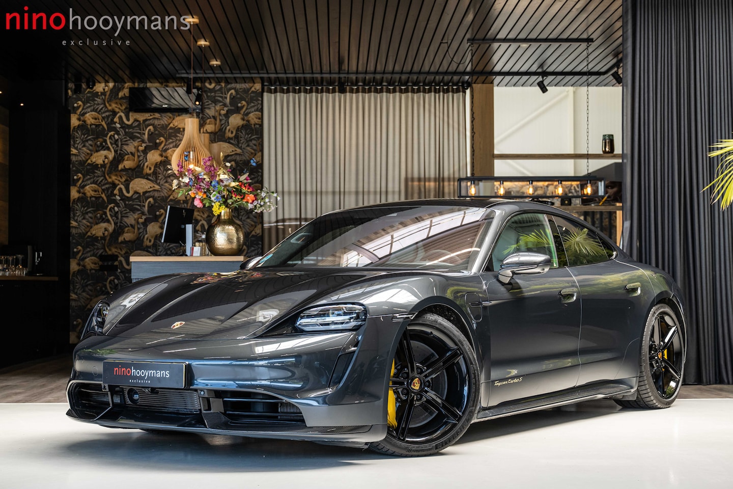 Porsche Taycan - Turbo S 93 kWh | Burmester | Carbon | PCCB | Innodrive | Warmtepomp | Bijrijders display | - AutoWereld.nl