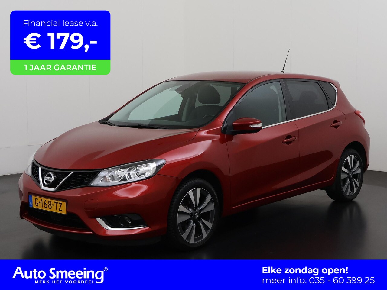 Nissan Pulsar - 1.2 DIG-T Tekna | 360 Camera | Stoelverwarming | Leder | Zondag Open! - AutoWereld.nl