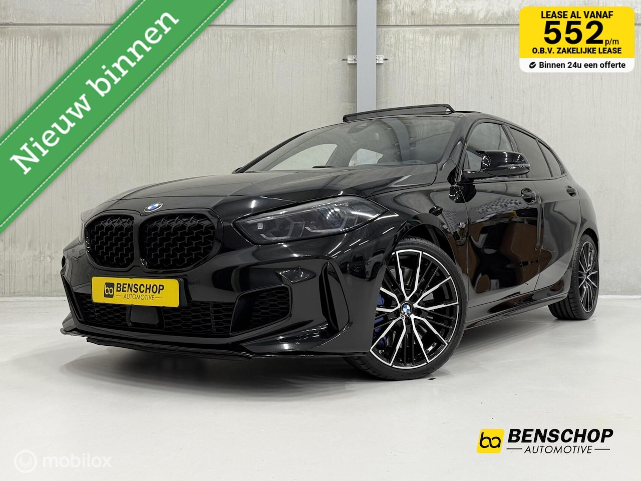 BMW 1-serie - M135i xDrive High Executive Bucket Seats Panodak Harman Kardon Etc - AutoWereld.nl