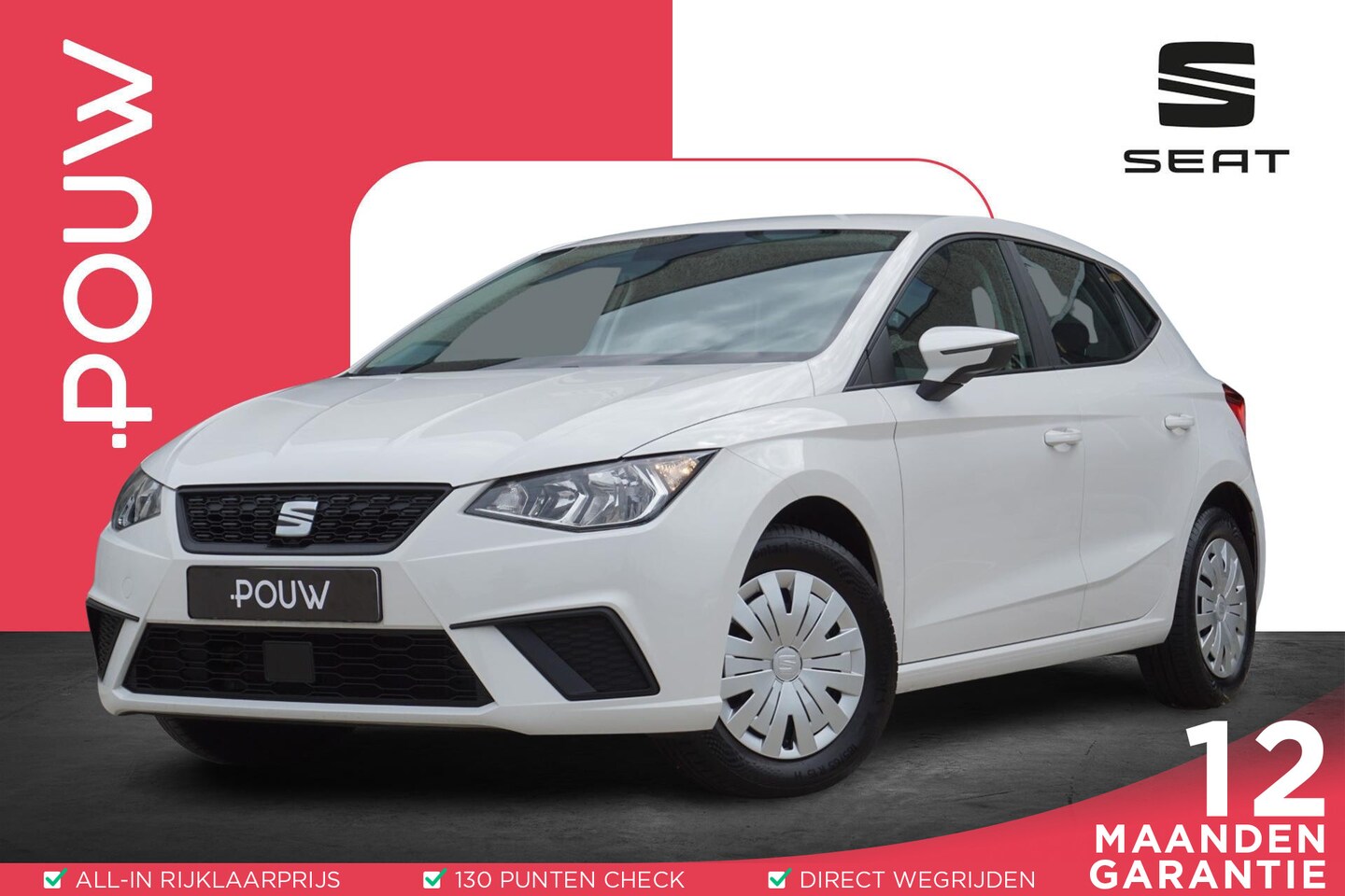 SEAT Ibiza - 1.0 TSI 95pk Style | Full Link Navigatie | Climatronic | PDC Achter - AutoWereld.nl