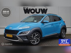 Hyundai Kona - 1.6 HYBRID Schuif-Kanteldak | Elektr. Stoelverstelling | Leder | HUD | Navigatie 10.25 inc