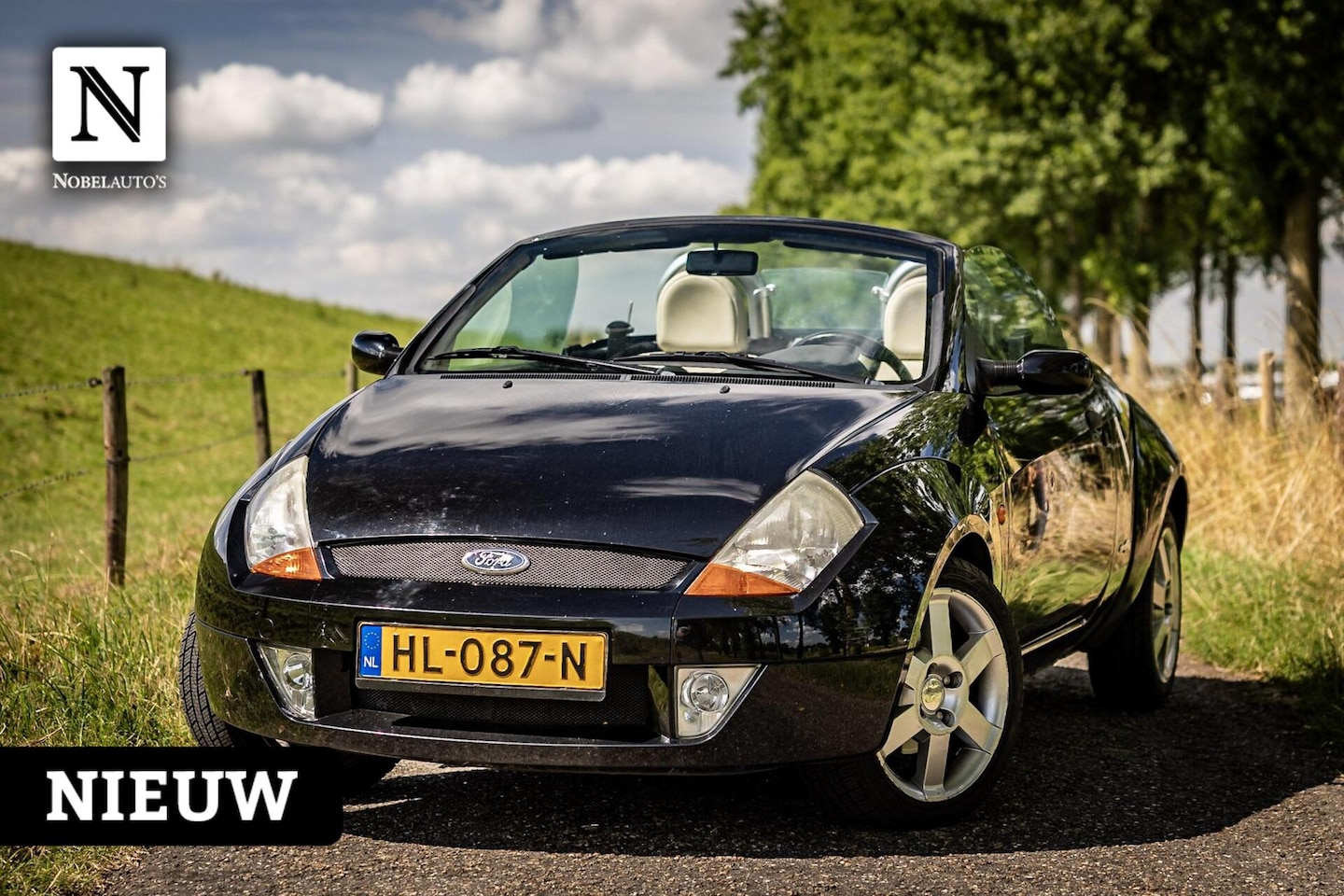 Ford Streetka - 1.6 First Edition |Cabrio | Leer | Airco - AutoWereld.nl