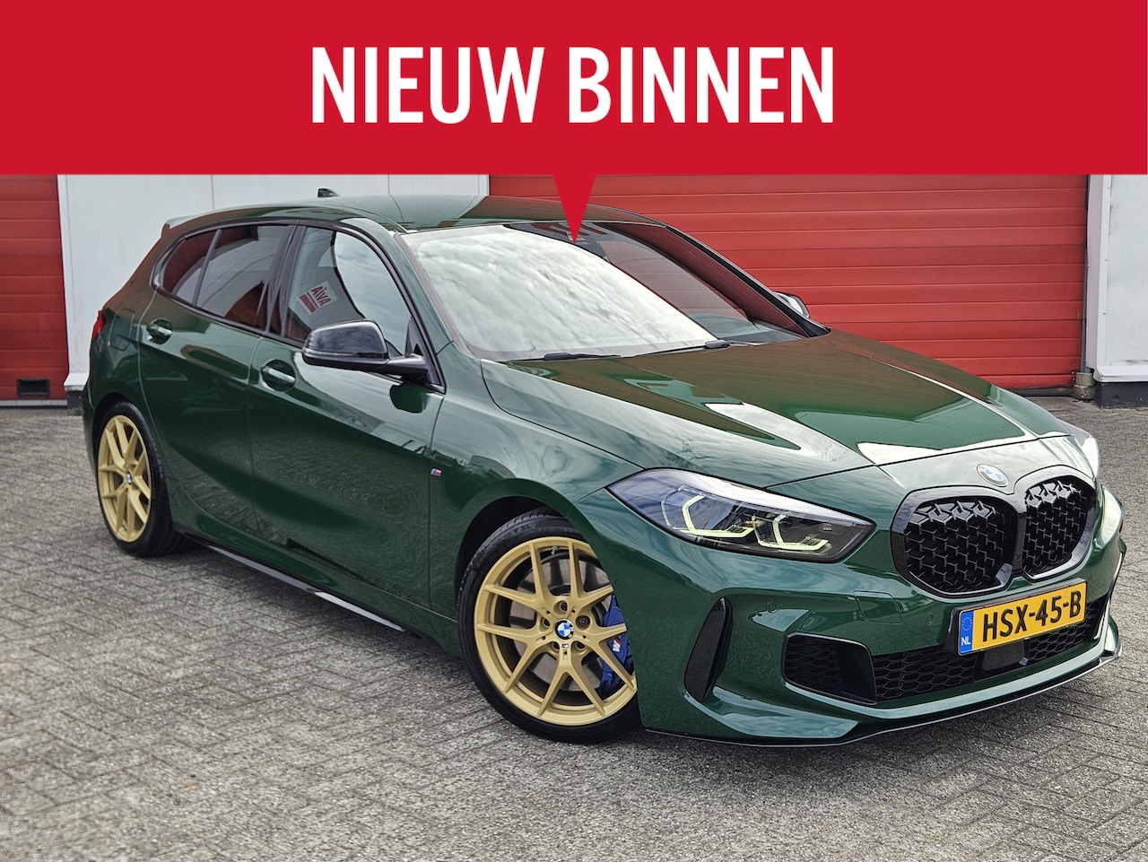 BMW 1-serie - M135i xDrive M-Sport Pro | Irish Green - AutoWereld.nl