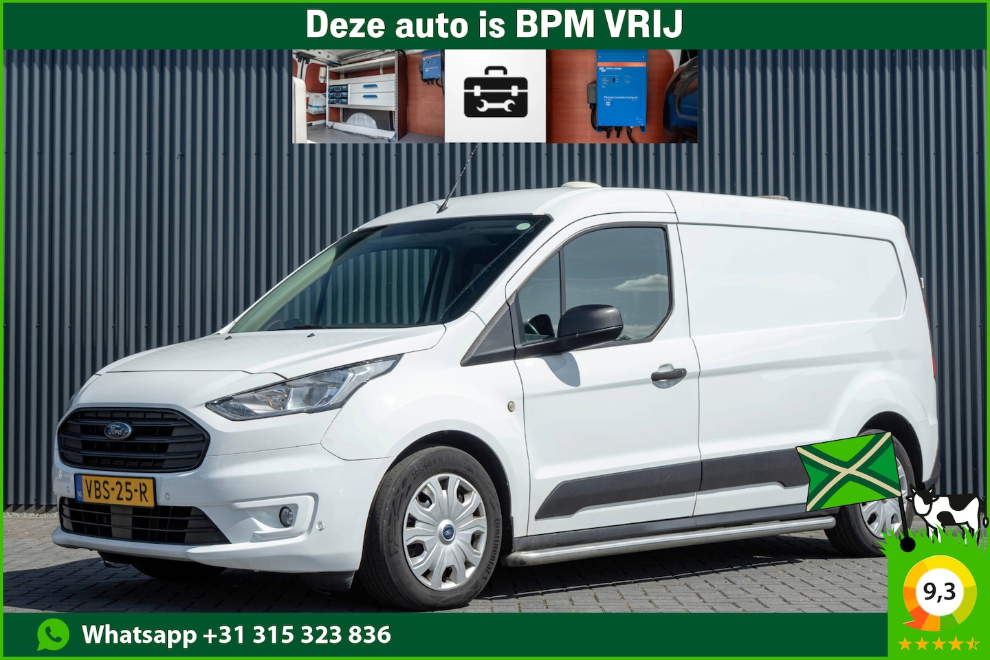Ford Transit Connect - | L2H1 | Cruise | Omvormer | Inrichting | Airco | PDC | Euro 6 - AutoWereld.nl