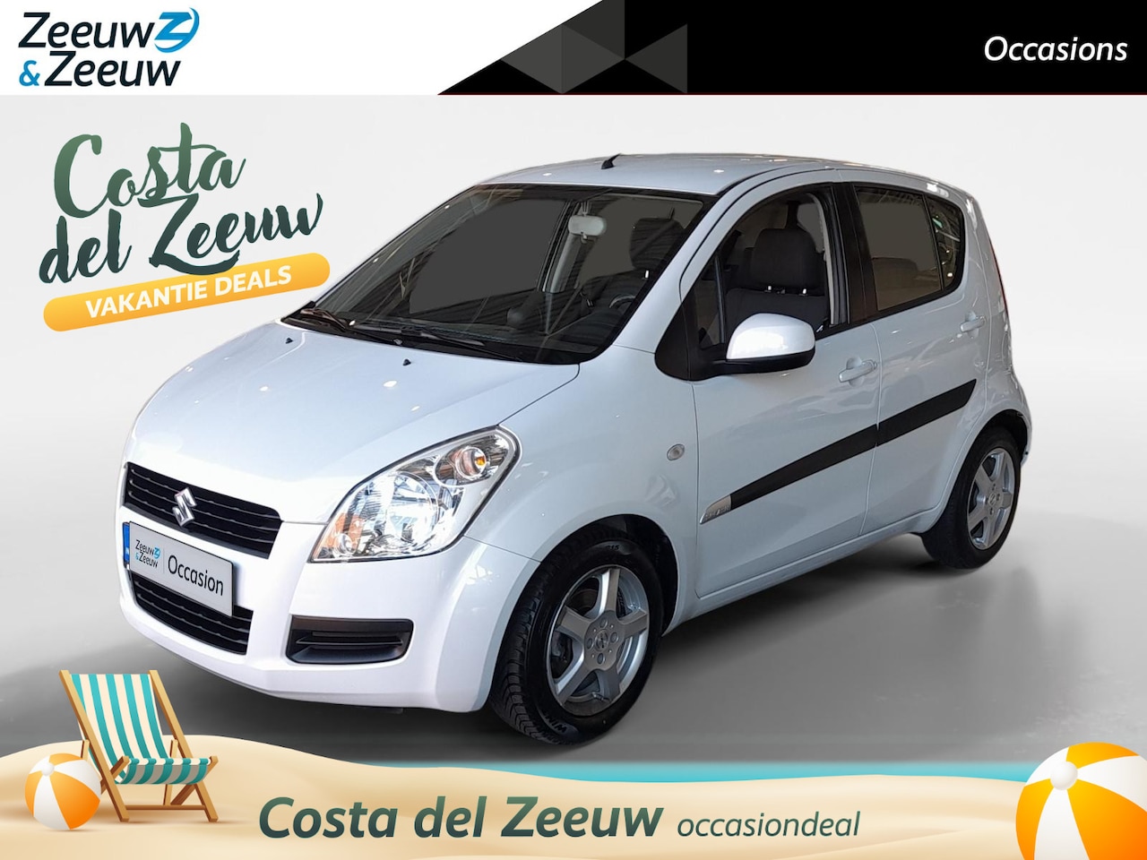 Suzuki Splash - 1.0 Comfort Airco | Lichtmetalen velgen | Bovag garantie | Lage km stand | NAP - AutoWereld.nl