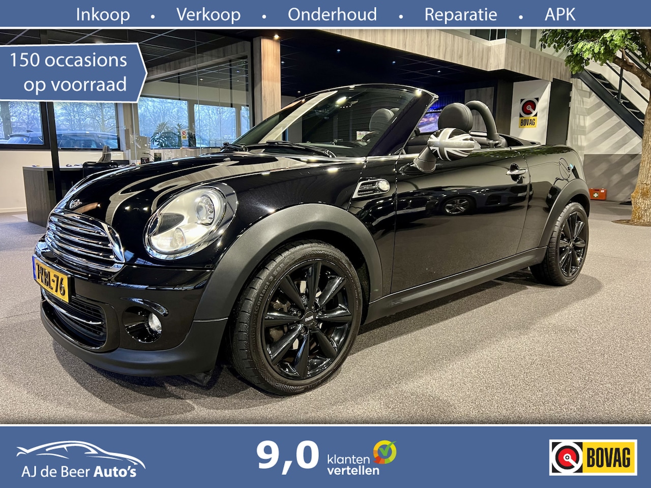 MINI Roadster - Mini 1.6 Cooper Chili NAP | Navigatie | Xenon | Leder | Cruise | Stoelverwarming - AutoWereld.nl