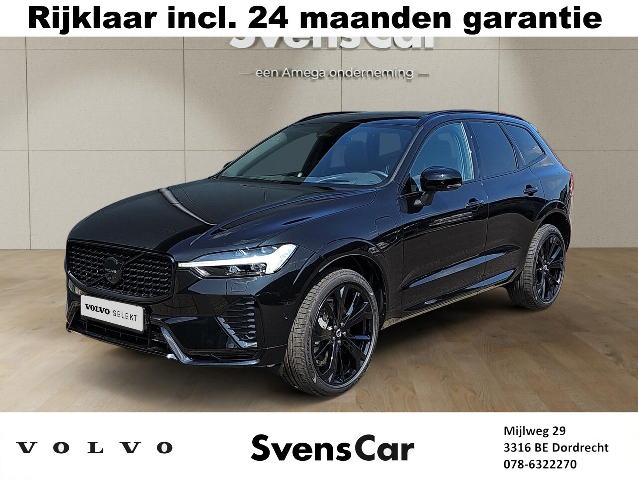 Volvo XC60 - 2.0 T6 Plug-in hybrid AWD Ultra Black Edition | Luchtvering | Bowers & Wilkins Audio | Mas - AutoWereld.nl