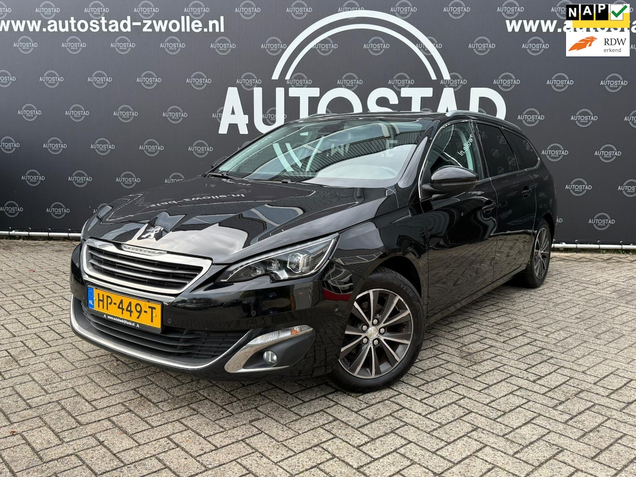 Peugeot 308 SW - 1.2 PureTech Blue Lease Premium Panorama/Airco/cruise/Navi/Apk/ - AutoWereld.nl