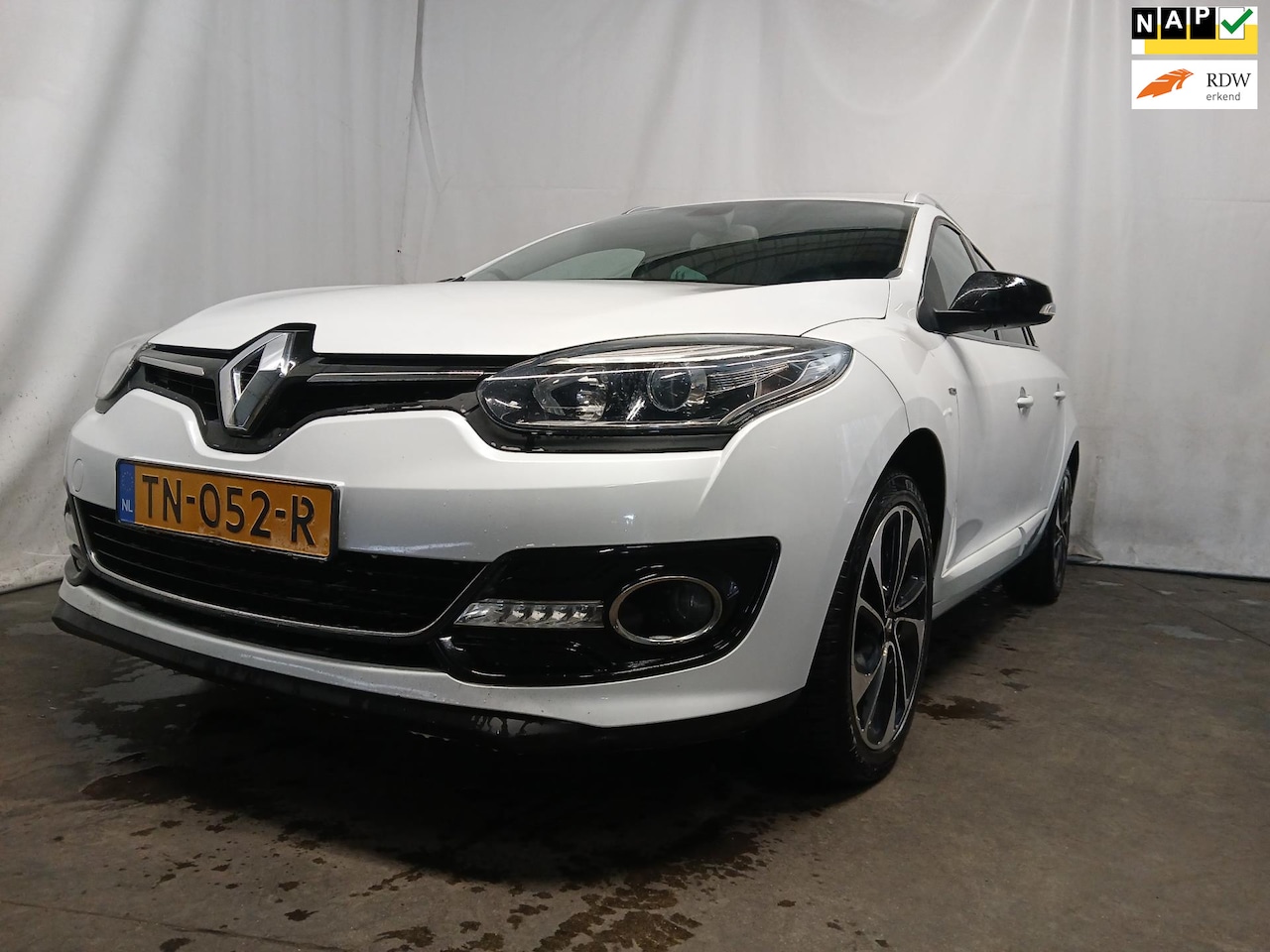 Renault Mégane Estate - 1.2 TCe Bose - Clima - Cruise - Navi - Schade - AutoWereld.nl