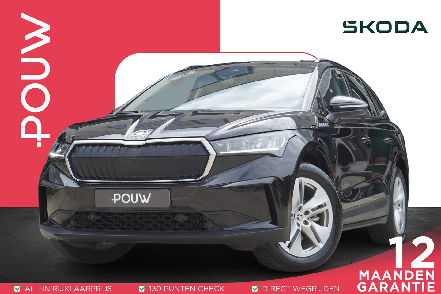 Skoda Enyaq iV - 60 180pk | Stoelverwarming | Navigatie | SmartLink Navigatie - AutoWereld.nl