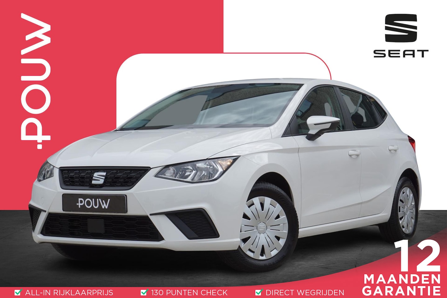 SEAT Ibiza - 1.0 TSI 95pk Style | FullLink Navigatie | Climatronic | PDC Achter - AutoWereld.nl