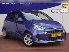 Hyundai i10 - 1.0i Premium+full-Navigatie+Airco+Ecc+cruise+Parkeer-Hulp+Stoel-verw+Leder-stuur+ 4 nieuwe