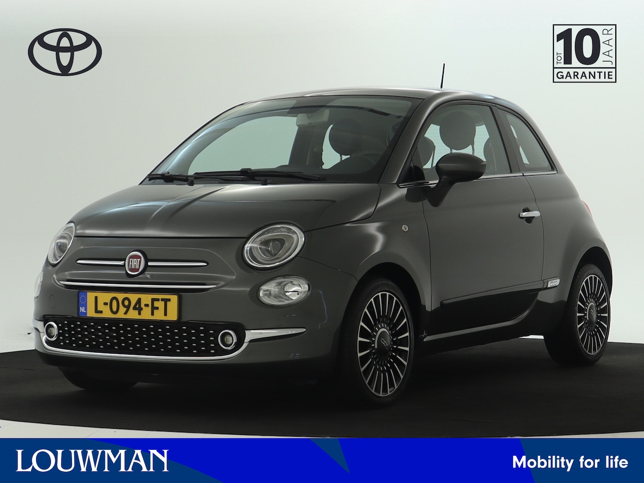 Fiat 500 - 1.2 Automaat Limited | Panoramadak | Parkeersensoren | - AutoWereld.nl