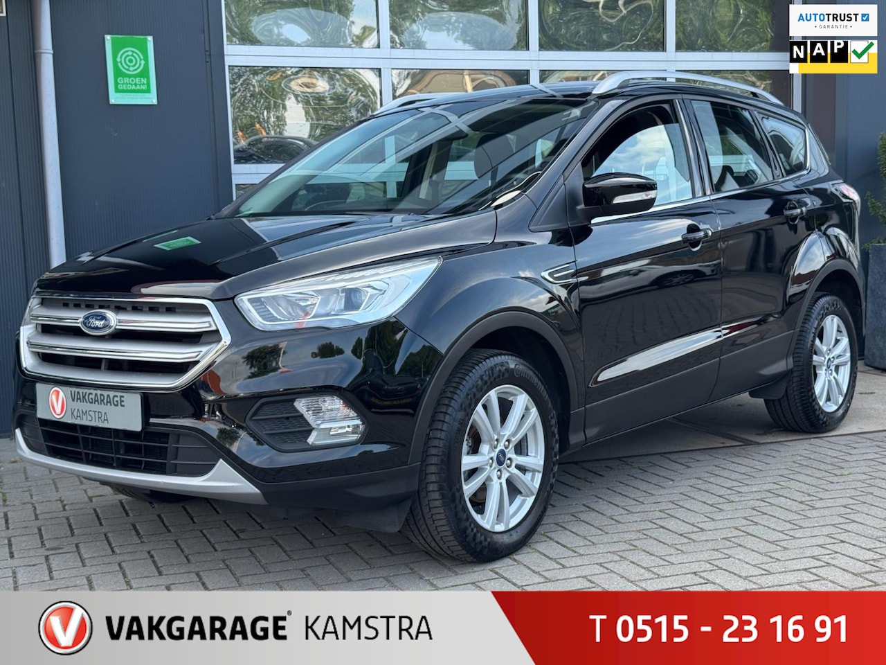 Ford Kuga - 1.5 EcoBoost Ultimate Navigatie/pdc/Trekhaak.zeer mooi - AutoWereld.nl