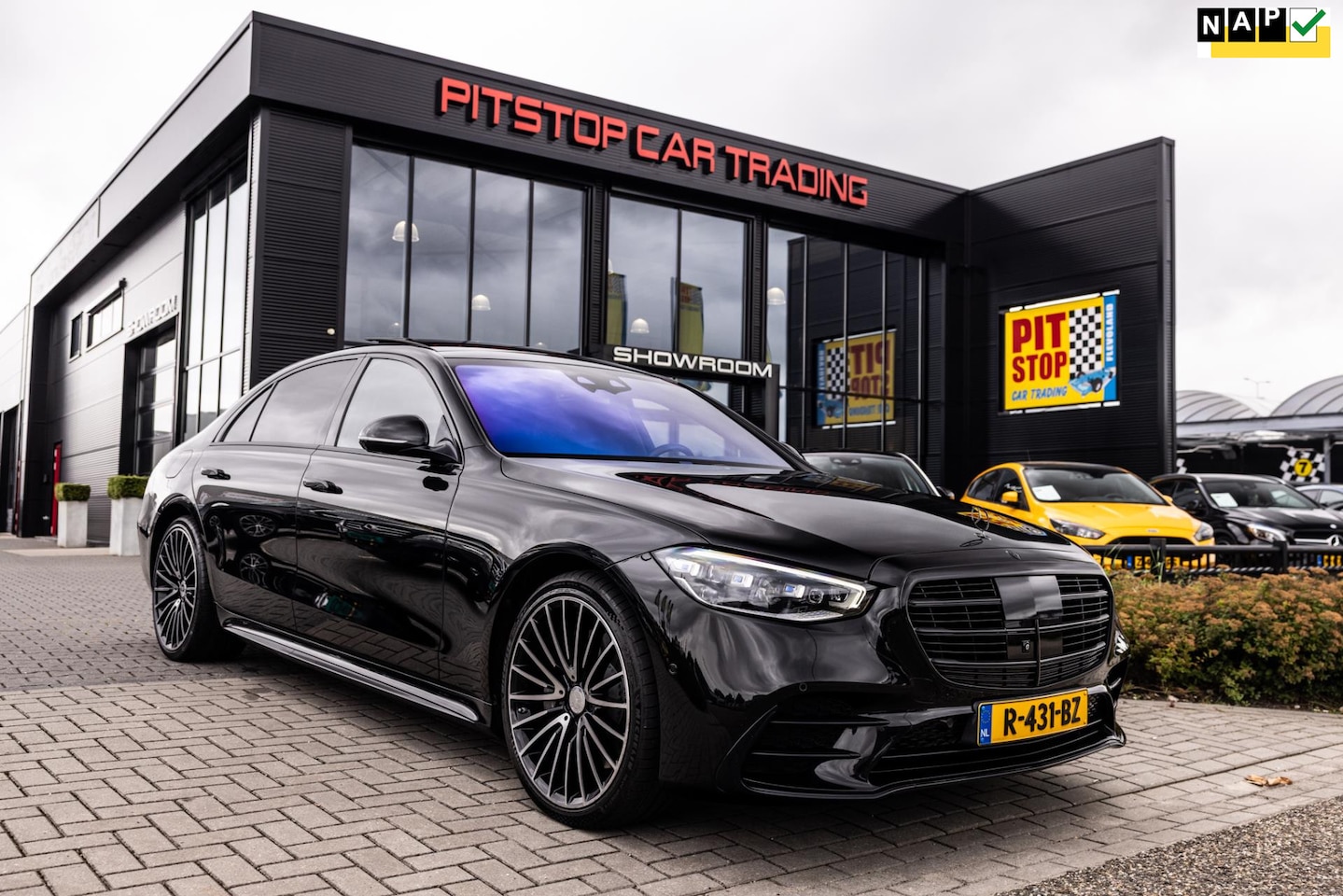Mercedes-Benz S-klasse - 580 e Lang AMG Line 580 e Lang AMG Line, NL Auto, Pano, 510 PK, Pano, Btw auto - AutoWereld.nl