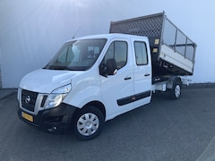 Nissan NV400 - 2.3 dCi L3H1 Dub Cab 3 Zijde Kipper Airco Bakmaat L.310/B.202/H.120 7 Zits Euro 6