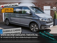 Volkswagen Transporter Caravelle - T6.1 2.0 TDI 204 PK DSG L2H1 A-KLEP ACC | LED | Leder | Side Assist | Privacy glass |