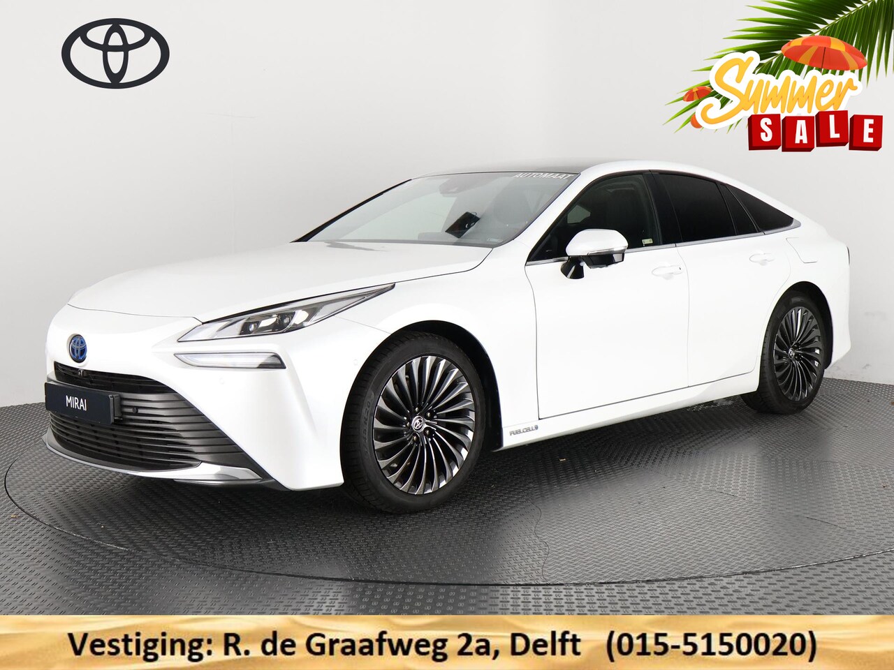 Toyota Mirai - Prestige | 12% bijtelling | Panoramadak | Navigatie | - AutoWereld.nl