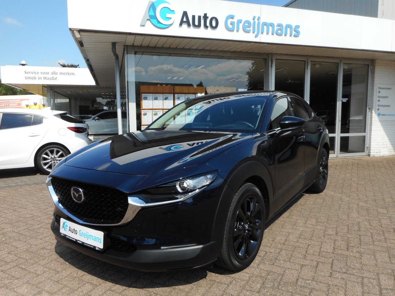 Mazda CX-30 - 2.0 e-SkyActiv-X M Hybrid Homura AFN. Trekhaak - AutoWereld.nl