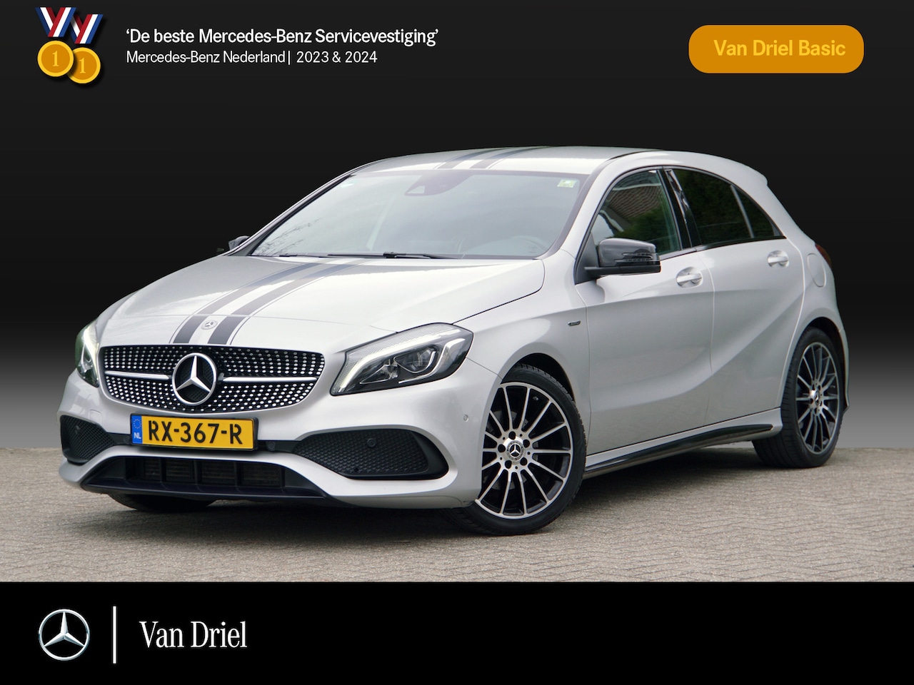 Mercedes-Benz A-klasse - A 180 AMG line WhiteArt Edition Night | Camera Sfeerverlichting Carplay - AutoWereld.nl