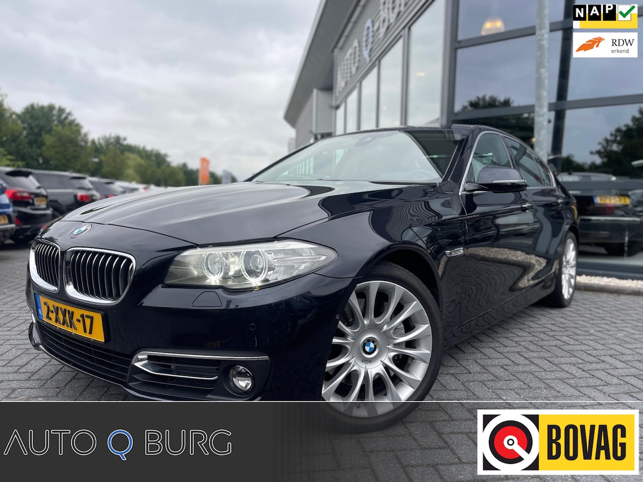 BMW 5-serie - 535i High Executive idividual | Navi | Stoel Verwarming/koeling | Memory | Camera | 1e Eig - AutoWereld.nl