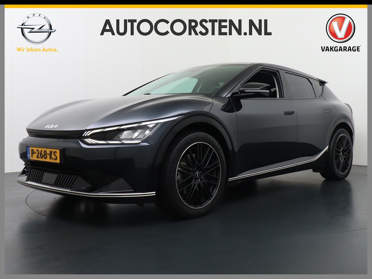 Kia EV6 - Plus 77.4kWh 229pk Leer Warmtepomp 20"Apple Carplay Android Auto Adap. Cruise Camera Navi - AutoWereld.nl