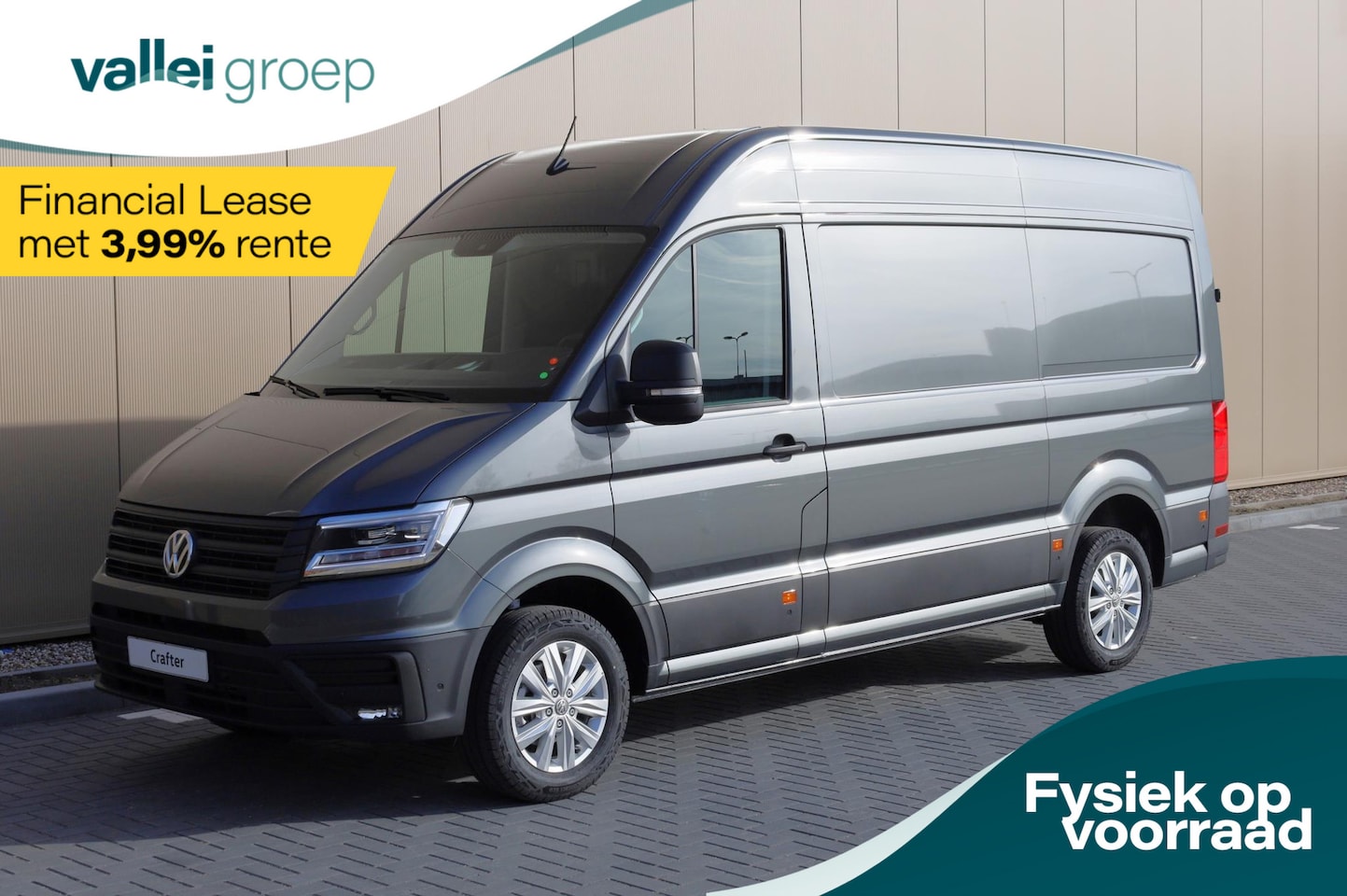 Volkswagen Crafter - 2.0 TDI EU6 140PK DSG Exclusive L3 GVW 3.5T WB 3640mm | Trekhaak | Navi | ACC | DAB | 17 i - AutoWereld.nl