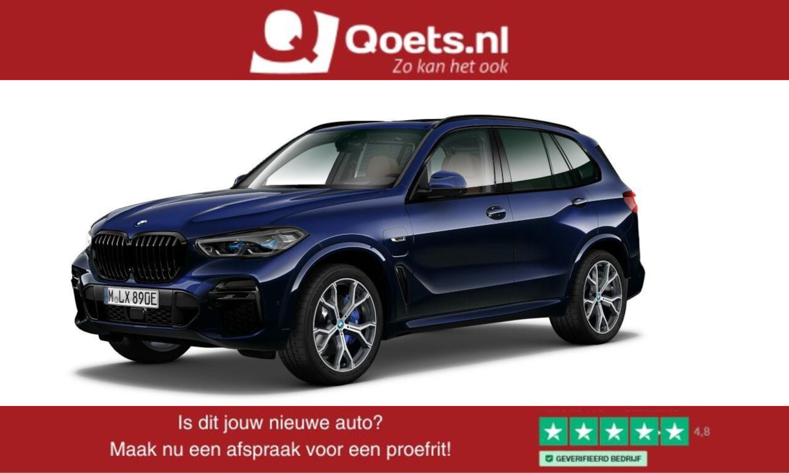 BMW X5 - xDrive45e High Executive M-sport - Trekhaak - Panoramadak - Comfortstoelen - Stoelventilat - AutoWereld.nl