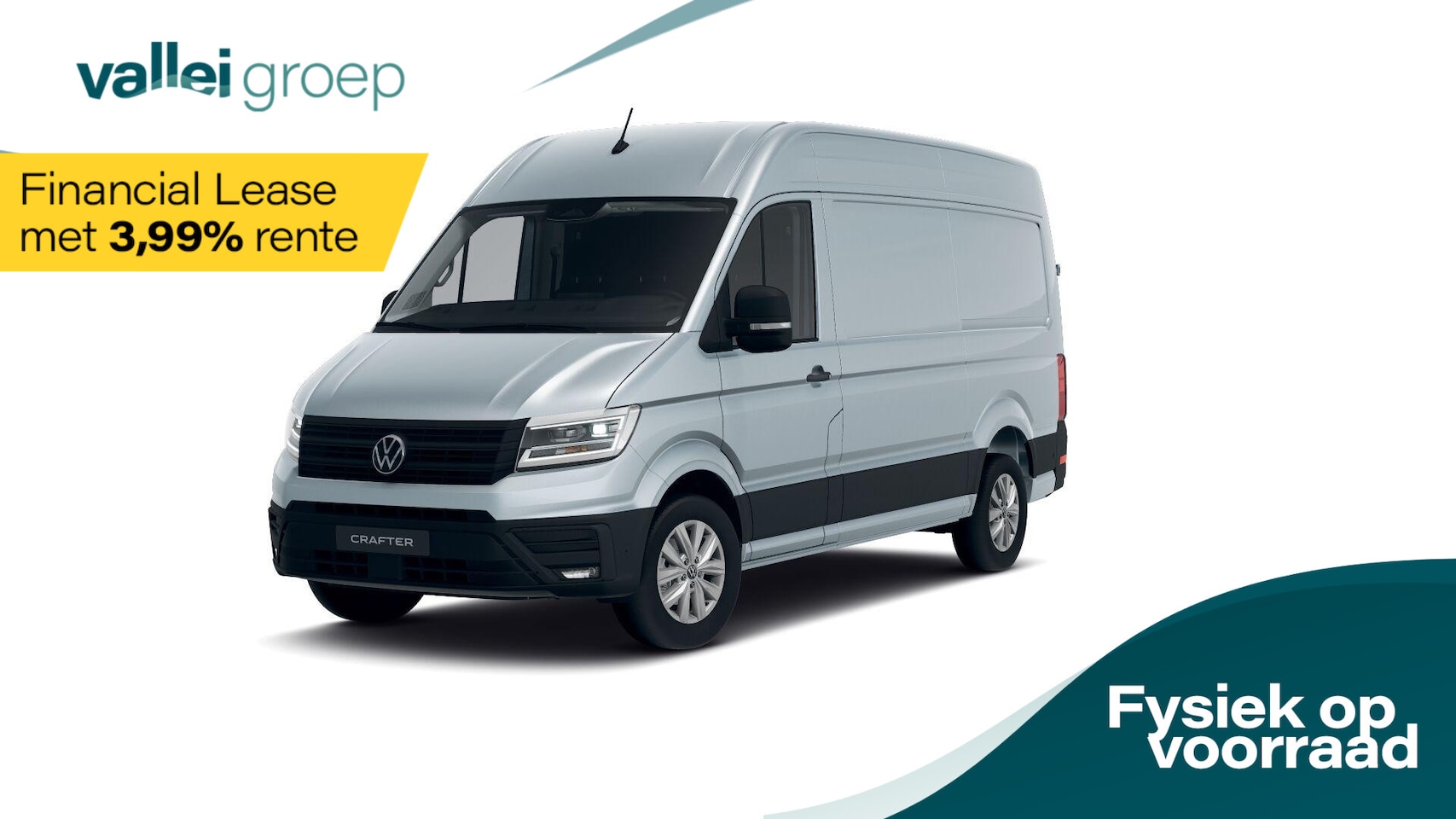 Volkswagen Crafter - Bedrijfswagens Exclusive L3 2.0 TDI EU6 130 kW (177 pk) GVW 3.5T WB 3640 MM 6 versn. Han - AutoWereld.nl