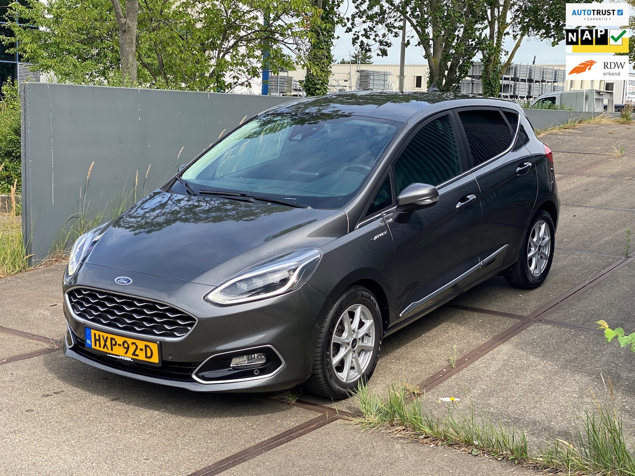 Ford Fiesta - 1.0 EcoBoost 125Pk Vignale Automaat Leder Bomvoll - AutoWereld.nl