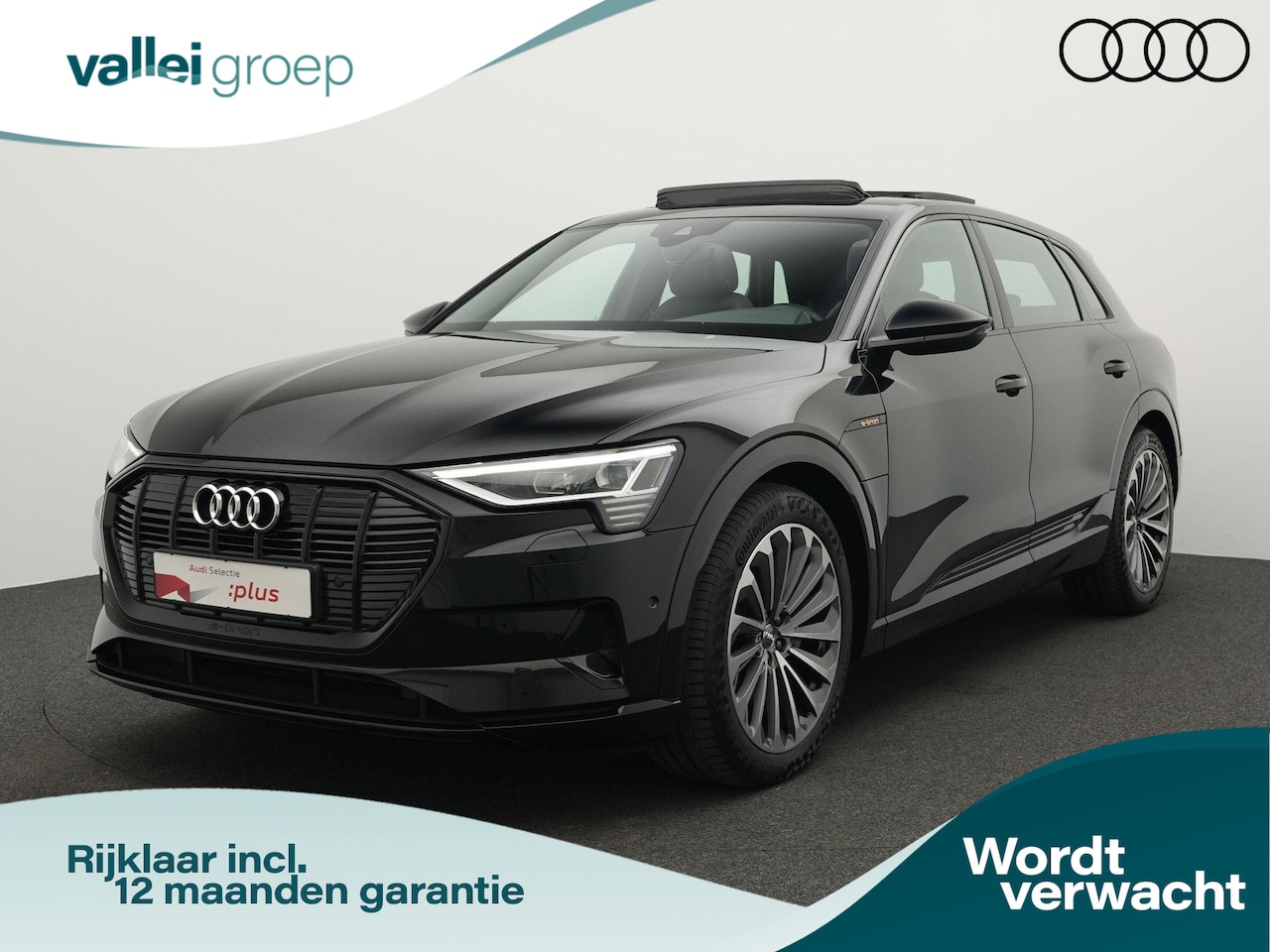 Audi e-tron - 55 95 kWh 408 pk quattro Advanced | Luchtvering | Rondomzicht camera | Panoramadak | Stand - AutoWereld.nl
