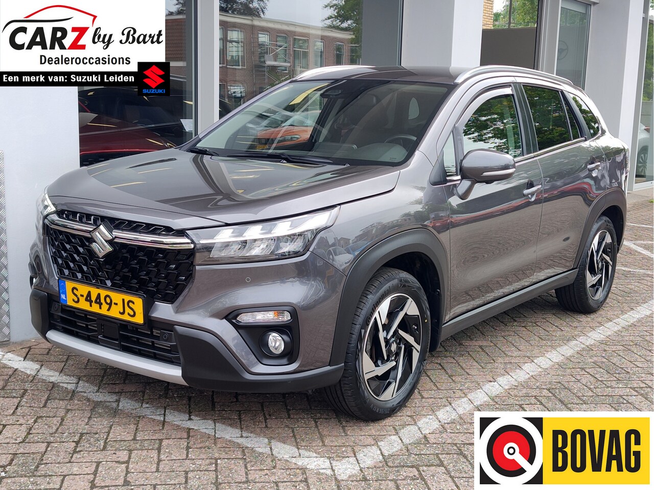 Suzuki S-Cross - 1.4 BOOSTERJET STYLE SMART HYBRID 360 Camera | Dodehoeksensoren | Keyless - AutoWereld.nl