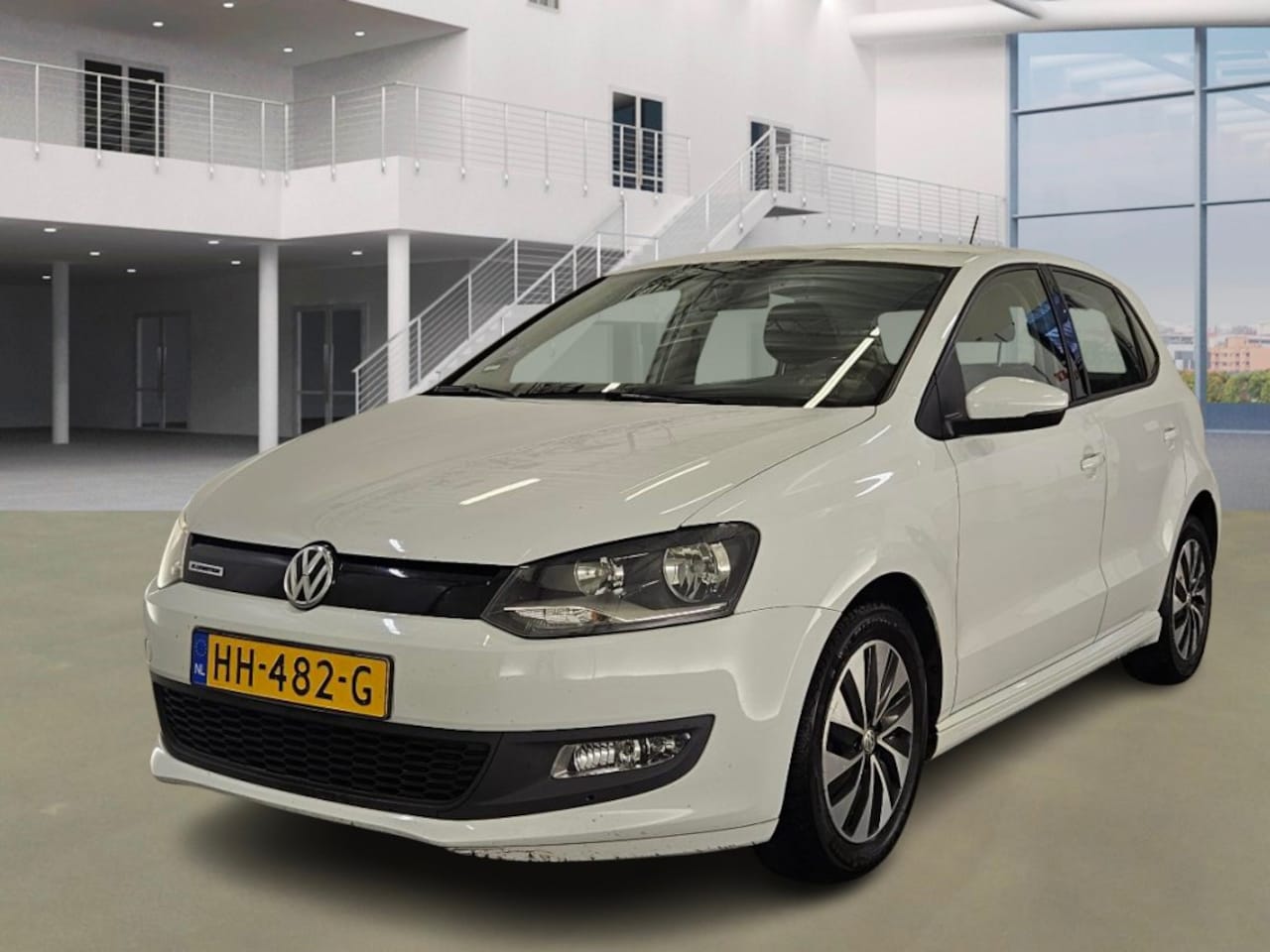 Volkswagen Polo - 1.0 BlueMotion Edition/ZEER ZUINIG/NAVIGATIE/VELGEN - AutoWereld.nl