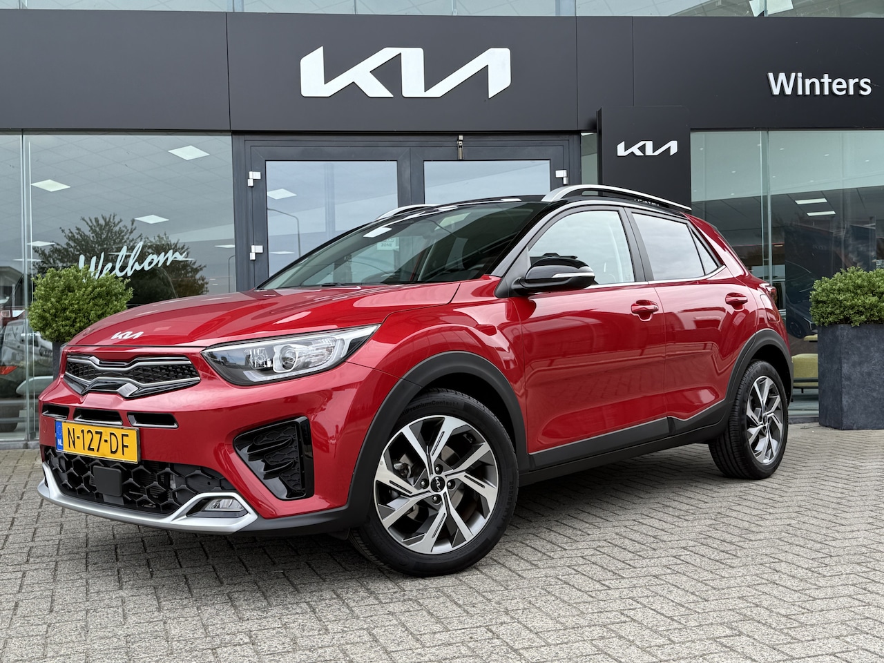 Kia Stonic - 1.0 T-GDi 120PK DCT7 MHEV GT-Line | Cruise Control | Navigatie | Camera | Stoel+Stuur-Verw - AutoWereld.nl