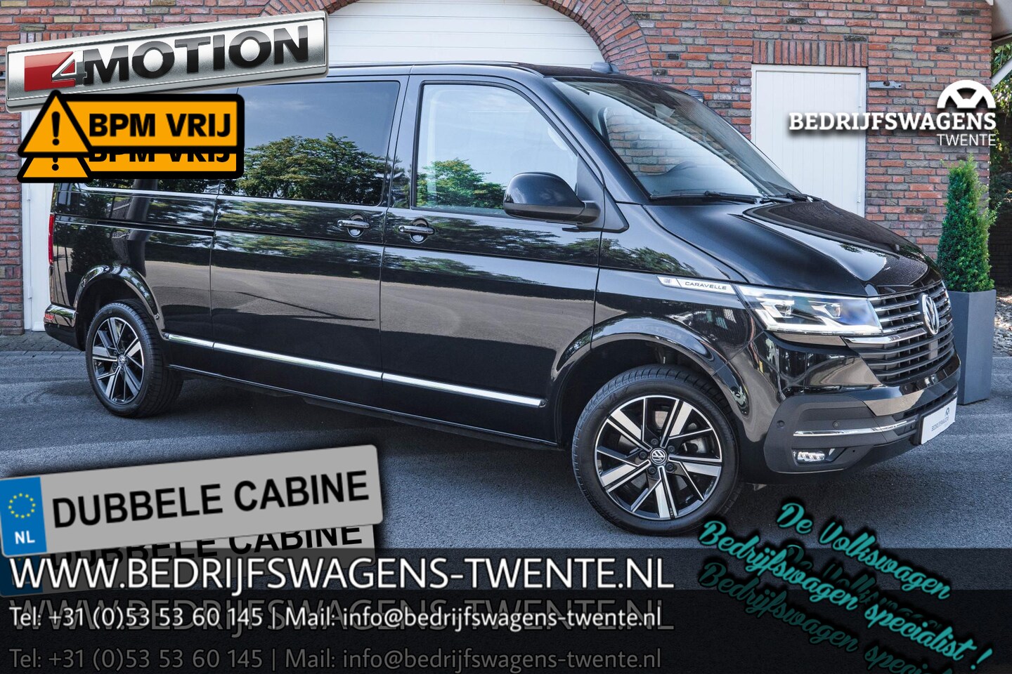 Volkswagen Transporter Caravelle - T6.1 2.0 TDI 204 PK DSG L2H1 A-KLEP ACC | LED | Leder | Side Assist | Privacy glass | - AutoWereld.nl