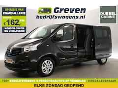 Renault Trafic - 1.6 dCi T29 L2H1 Dubbele Cabine Airco Cruise Camera Navi 5 Pers 2xSchuifdeur PDC 17"LMV Tr