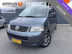 Volkswagen Transporter - 2.5 TDI 340 Comfortline DC Automaat *Airco*|Cruise|NL Auto|Navi|PDC|Trekhaak