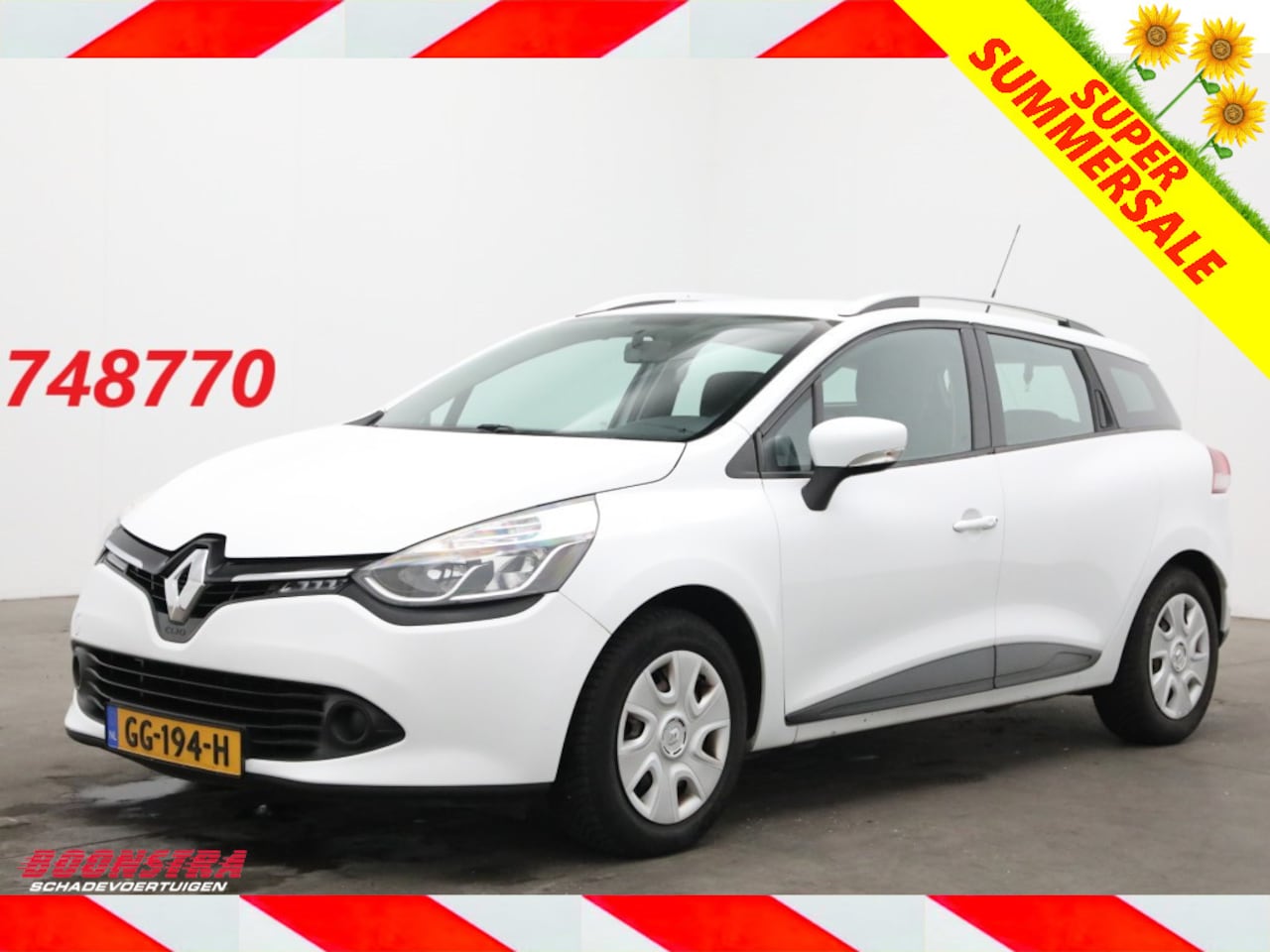 Renault Clio Estate - 1.5 dCi ECO Expression Navi Airco Cruise AHK 203.178 km! - AutoWereld.nl