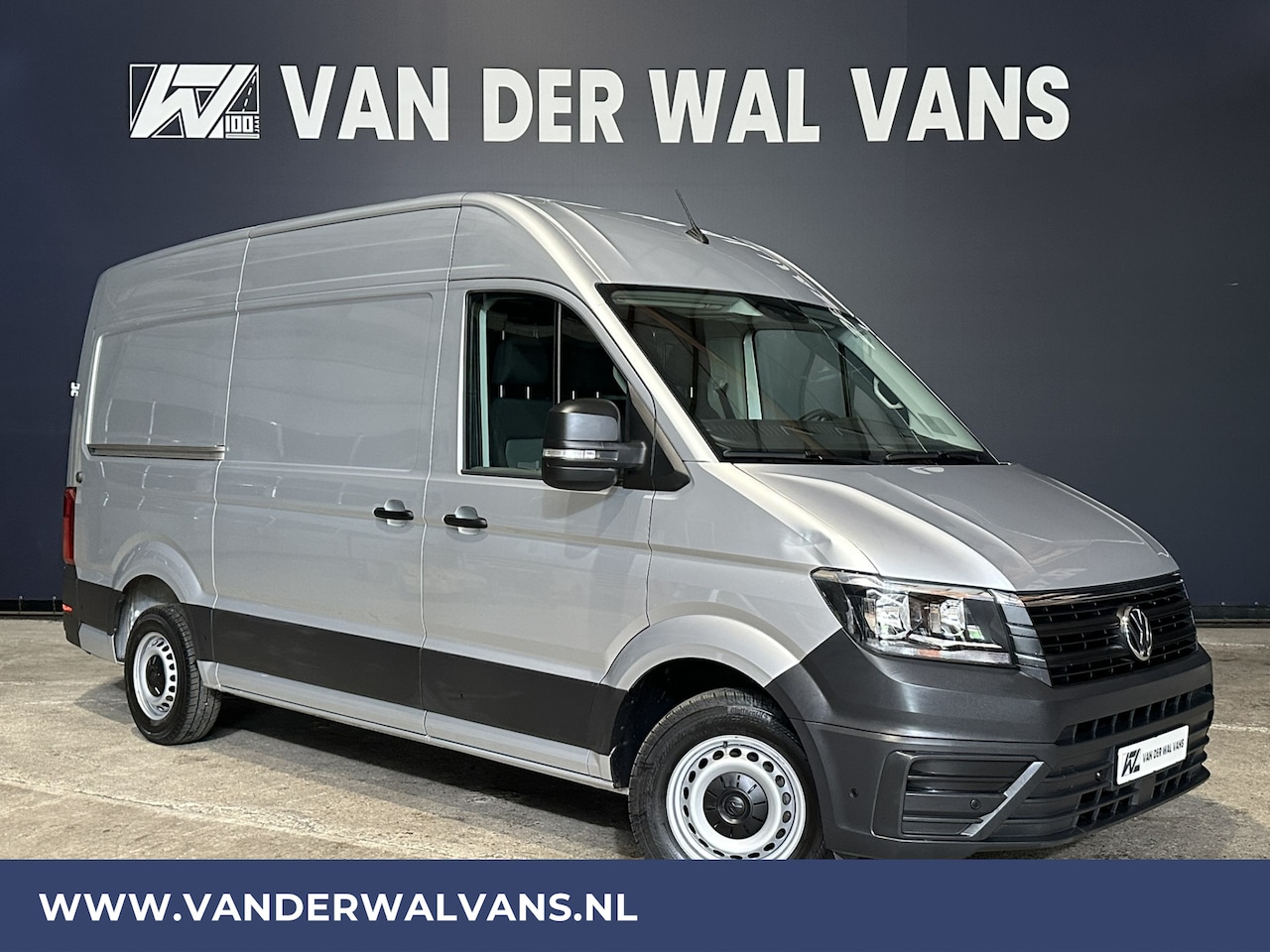 Volkswagen Crafter - 2.0 TDI 141pk L3H3 L2H2 Euro6 Airco | Camera | Navigatie | Android Auto | Parkeersensoren, - AutoWereld.nl
